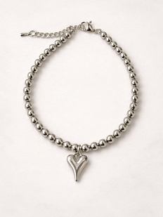 Браслет из гематита с подвеской «Сердце» Migette