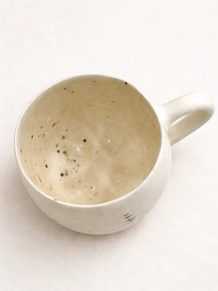 Кружка ручной работы Верба керамика «Лаванда», круглая, керамика, 250 мл, фото 3.