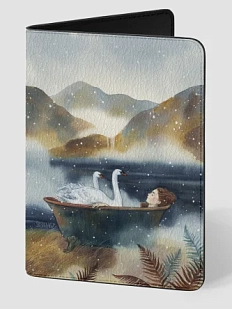 Обложка на паспорт «Безмятежность», Спешилова Анна