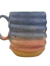 Кружка спираль «Закат Байкала», керамика, 400 мл