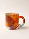 Кружка ручной работы Тата вытворяет/NF ceramics «Вокруг пи*дец, а я молодец», разноцветная, керамика, 450 мл, превью фото 2