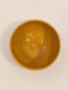 Пиала ручной работы Керумбия, коричневая, керамика