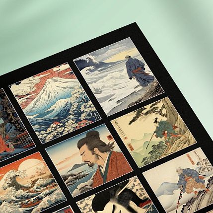Стикерпак «Ukiyo-e» №2, фото 2.