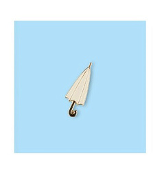 Значок «Белый зонт»