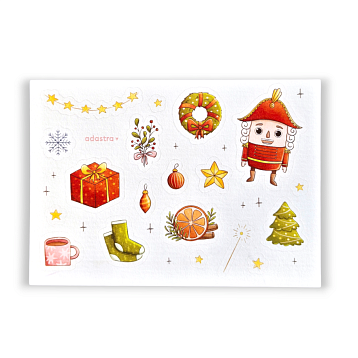 Стикерпак «Новый год», А7, фото 1.