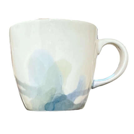 Кружка ручной работы Мария Гордеева с фигуркой «Кот», керамика, с разводами, 250 мл, фото 3.