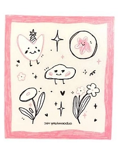 Стикерпак микро «Smile», 6 x 7 см