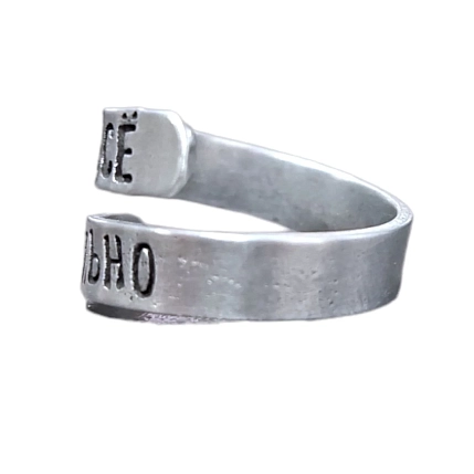 Кольцо ЭТО МЕТАЛЛ (IT IS METAL) «Всё реально» 17/19, металлическое, фото 2.