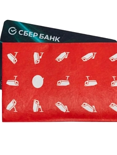 Мини-кошелёк кардхолдер New Wallet «New Overlook», красный