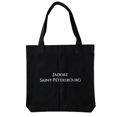 Шоппер «J'adore Saint-Petersbourg» (мятная)