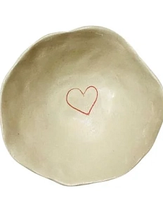 Пиала ручной работы Катя Вебер Каменная, светло-бежевая, керамика, 50 мл