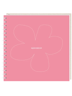 Блокнот на пружине Mitrozhe «Вдохновения», 15х15, 50 листов, розовый