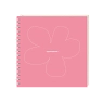 Блокнот на пружине Mitrozhe «Вдохновения», 15х15, 50 листов, розовый, превью фото 1