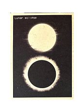 Карточка «Lunar eclipse», 11 х 8 см