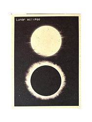 Карточка «Lunar eclipse», 11 х 8 см