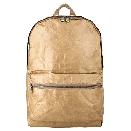 Рюкзак Ranzel Bags «Victory Kraft», крафт, тайвек, бежевый, фото 2.