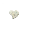 Брошь из керамики КерамЕлКа «White Heart», превью фото 1