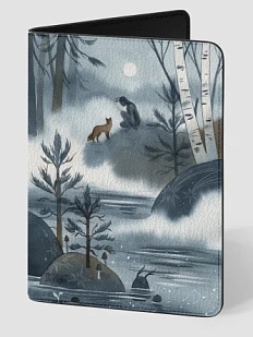 Обложка на паспорт Анна Спешилова «Карелия», кожзам