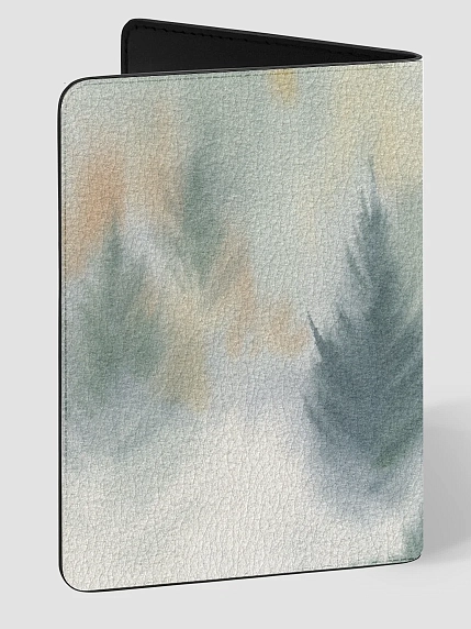 Обложка на паспорт Анна Спешилова «В безопасности», кожзам, фото 2.