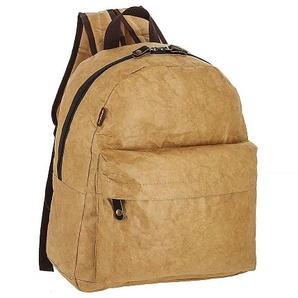 Рюкзак Ranzel Bags «Torvi Kraft», крафт, тайвек, бежевый, фото 1.