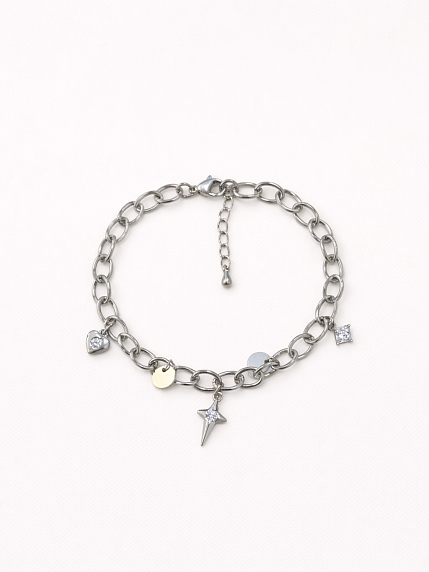 Браслет цепь с подвесами «Звезда» Migette, фото 1.