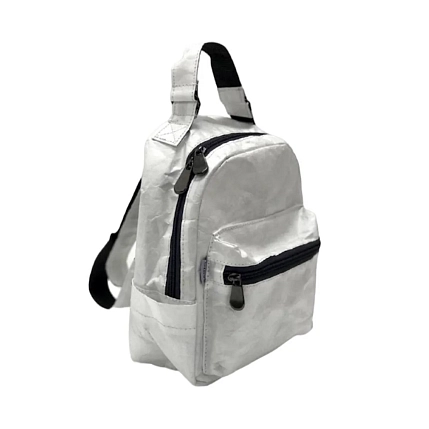 Рюкзак Ranzel Bags «Nooky White», тайвек, белый, фото 2.