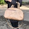 Сумка Ranzel Bags «Hunty Kraft», крафт, тайвек, бежевая, превью фото 3