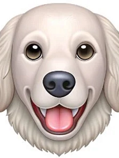 3D Стикер на телефон с собакой, лабрадор-ретривер, объёмный