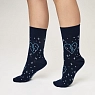 Носки «Ты мой космос», р-р 38-41, синие, превью фото 1