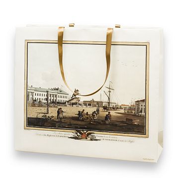 Пакет подарочный «Сенатская площадь и памятник Петру I», фото 1.