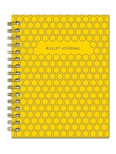 Блокнот-органайзер Bullet Journal, жёлтый, А5