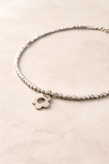 Чокер из блестящего гематита с подвеской Мигетт, в ассортименте, фото 8.