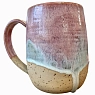 Кружка ручной работы «Лава», розово-голубая, керамика, 500 мл, превью фото 2