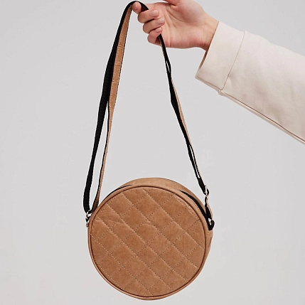 Сумка Ranzel Bags «Lima Kraft», крафт, тайвек, бежевая, фото 1.