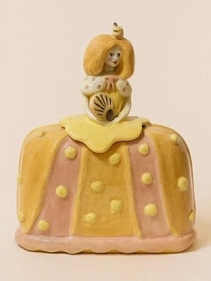 Ваза-трансформер «Дама в платье», керамика