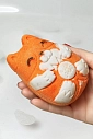 Бомбочка для ванны Boom Shop «Коржик», оранжевая, превью фото 1