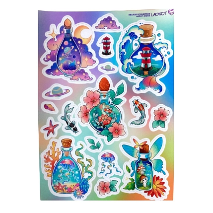 Стикерпак Лавкот «Сокровища», А5, фото 1.