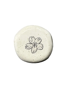 Брошь Керемет «Цветочек», керамика