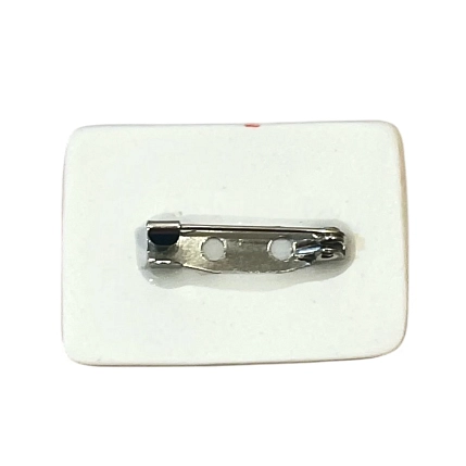 Брошь ручной работы Ceramission «Письмо», керамика, фото 3.