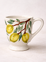 Кружка ручной работы Верба керамика классика «Лимоны», керамика, 250 мл, превью фото 1