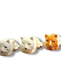 Статуэтка из керамики Мария Гордеева «Котик», 8 см
