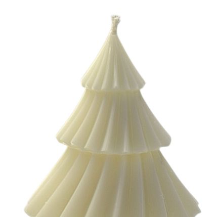 Подарочный набор со свечой в виде ёлки «Christmas tree», соевый воск, гипс, 150 г, фото 2.