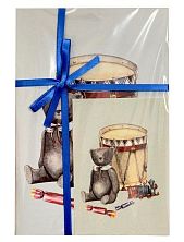 Подарочный набор «Мишка с барабаном»