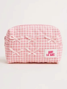 Косметичка ручной работы АМИ (Ami lé sac) «Bebesss», бантики