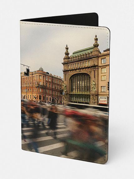 Обложка на паспорт «Невский проспект», искусственная кожа, фото 1.