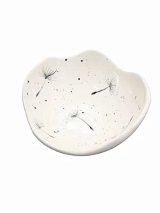 Пиала ручной работы Верба керамика «Одуванчик», керамика, 9 см