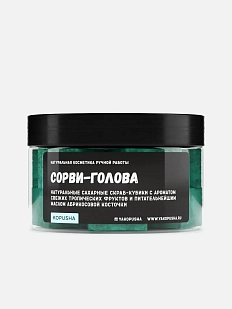 Скраб-кубики Kopusha «Сорви-голова», зеленый