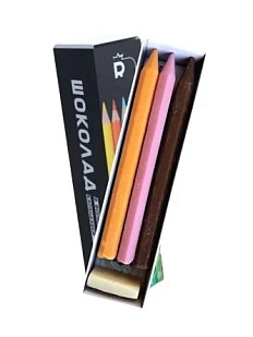 Мини-набор Rubiscookies «Карандаши», шоколадный