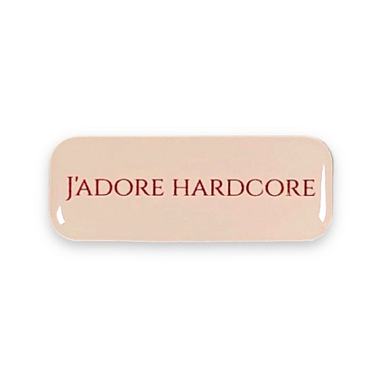3Д Стикер на телефон «J'adore Hardcore», объемный, фото 1.