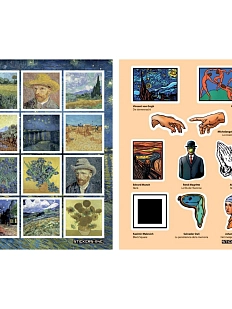 Набор стикерпаков 2 шт.: «Van Gogh», «Art»